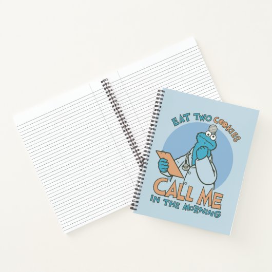 Carnet Mangez deux cookies, appelez-moi le matin (Intérieur)