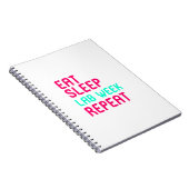 Carnet Mangez le cadeau qualifié d'amusement de chercheur (Côté Droit)