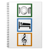 Carnet Mangez le sommeil (Devant)