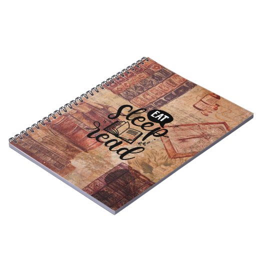 Carnet Mangez le sommeil lire (Côté gauche)