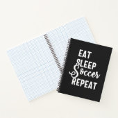 Carnet mangez sommeil soccer répéter (Intérieur)