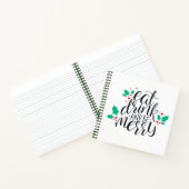 Carnet Mangez un verre et soyez joyeux Design (Intérieur)