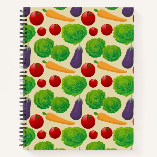 Carnet Mangez vos légumes (Devant)