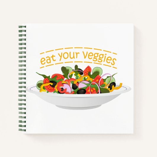 Carnet Mangez vos Légumes Citer salade fraîche mélange bo (Devant)