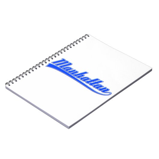 Carnet Manhattan avec lave (Côté gauche)