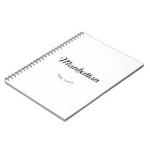 Carnet Manhattan NY (Côté gauche)