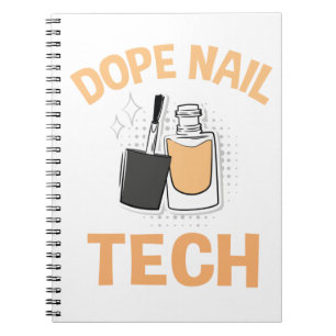 Carnet Manicuriste Nail Tech, Noeud Polonais Design