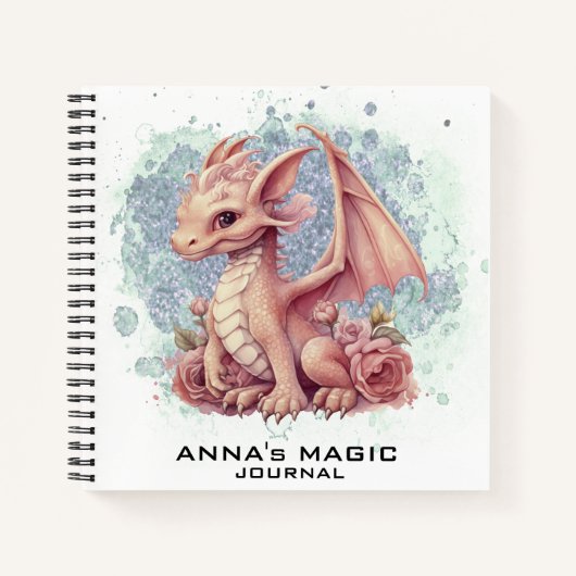 Carnet *~* Manifest Droit Attraction mignon Baby Dragon A (Devant)