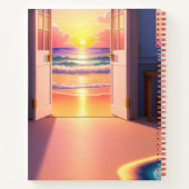 Carnet Manifestation animée sur la plage (Dos)