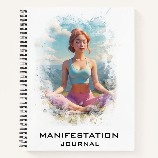 Carnet *~* Manifestation AP85 Manifestation Yoga Lady (Devant)
