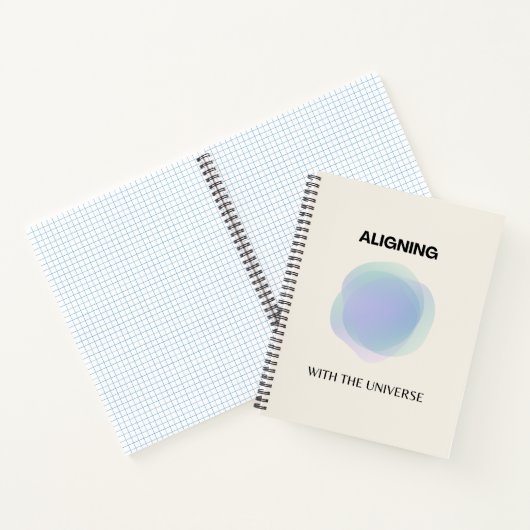 Carnet Manifestation Art Spirituel, Energy Aura Gradient (Intérieur)