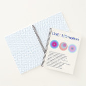 Carnet manifestation d'affirmations quotidiennes (Intérieur)