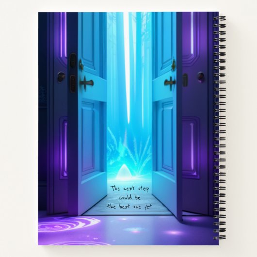 Carnet Manifestation dynamique Affirmation positive (Dos)