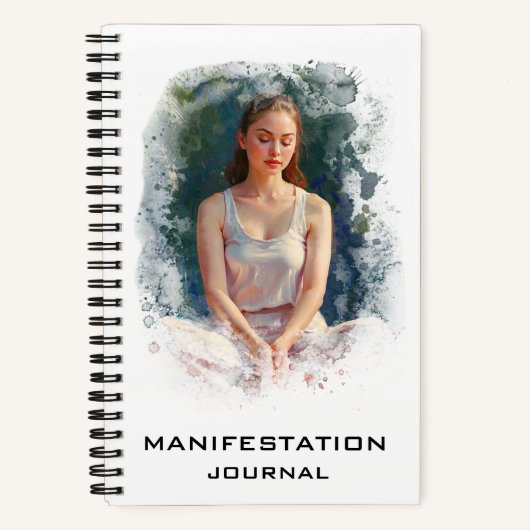 Carnet *~* Manifestation Manifestation Méditant Fille AP8 (Recto)