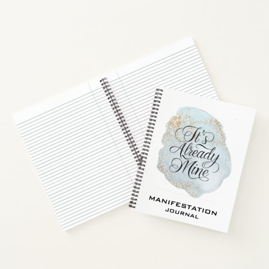 Carnet *~* Manifestation Parties scintillant Manifeste bl (Intérieur)