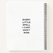 Carnet Manifestation Quote Typography Design (Dos)