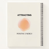 Carnet Manifestation, Spiritualité Positive, Affirmation  (Dos)