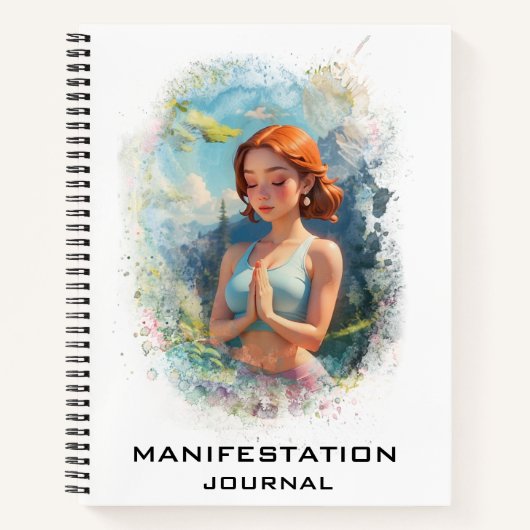 Carnet *~* Manifestation Yoga AP85 Manifesting Lady (Devant)