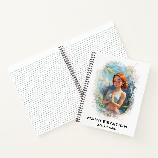 Carnet *~* Manifestation Yoga AP85 Manifesting Lady (Intérieur)