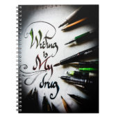 Carnet Manifeste de l'écrivain fou (Devant)