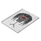 Carnet Mannequin aux ailes noires (Côté gauche)