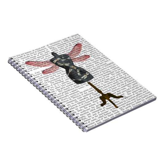 Carnet Mannequin libellule (Côté Droit)