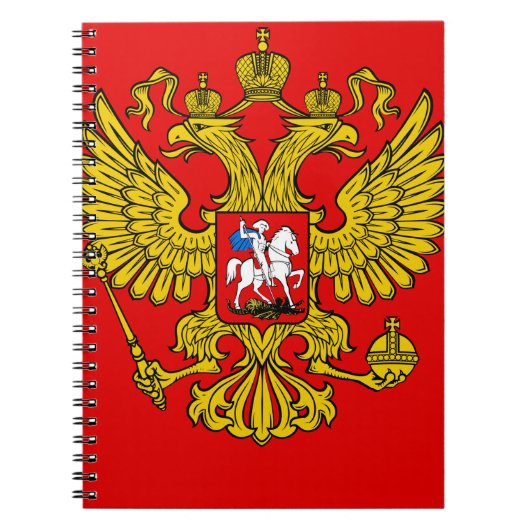 Carnet Manteau de la Russie des bras (Devant)