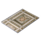 Carnet Manteau de Medici des bras, du soffite de l'église (Côté gauche)