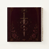 Carnet manual de bruja moderna marron (Dos)
