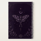 Carnet manual de bruja moderna violeta (Verso)