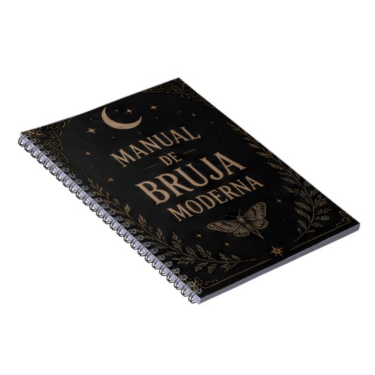 Carnet manual de bruja negro (Côté Droit)