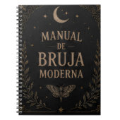 Carnet manual de bruja negro (Devant)