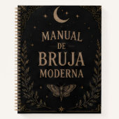 Carnet manual de bruja negro (Devant)