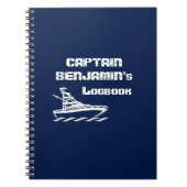 Carnet Manuel du capitaine (personnalisable) (Devant)