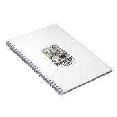 Carnet Manuscrit Chat Chat Manuscrit Médiéval Vintage Vec (Côté Droit)