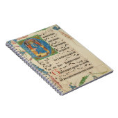 Carnet Manuscrit de Chant médiéval Grégorien (Côté Droit)