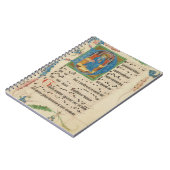 Carnet Manuscrit de Chant médiéval Grégorien (Côté gauche)