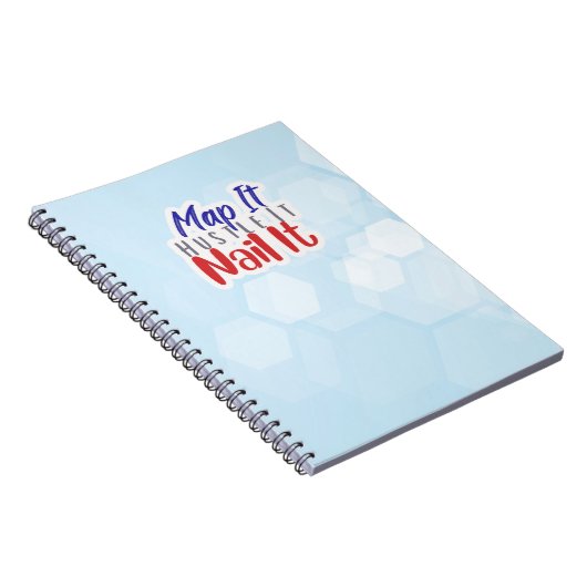 Carnet Map It Hustle It Nail It (Côté Droit)