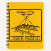 Carnet Map Note Book - Surveyor/GIS/Cartographer/Drone (Devant)