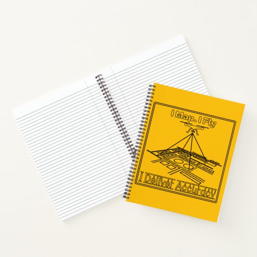 Carnet Map Note Book - Surveyor/GIS/Cartographer/Drone (Intérieur)