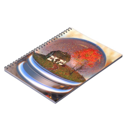 Carnet Maple Leaf Globe (Côté gauche)