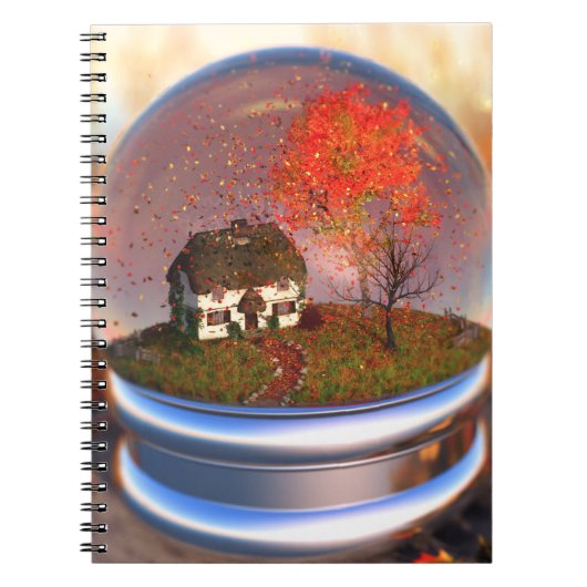 Carnet Maple Leaf Globe (Devant)