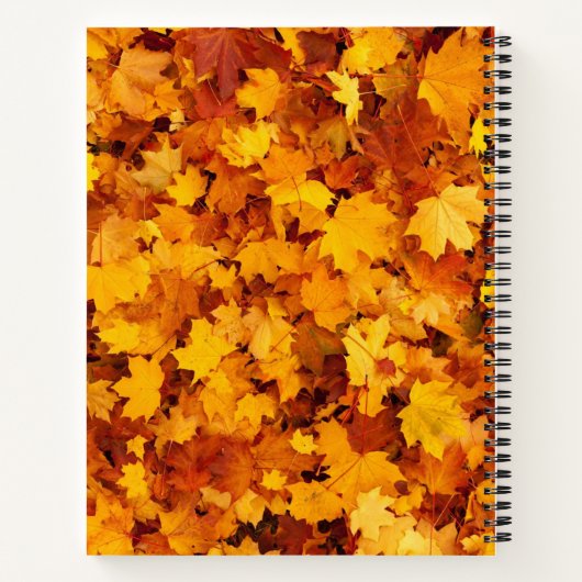 Carnet Maple Leaf Pattern-25877 (Dos)