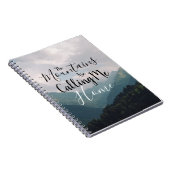 Carnet M'appelant Mountain View de la maison | (Côté Droit)