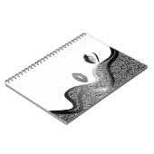 Carnet Maquillage avec effet parties scintillant (Côté gauche)