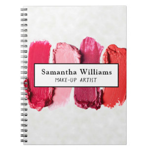Carnet Maquillage de salon de beauté moderne Artiste Lips