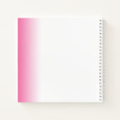 Carnet Maquillage et cheveux blanc rose et gris (Dos)