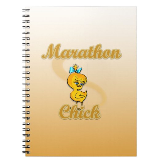 Carnet Marathon Chick (Devant)