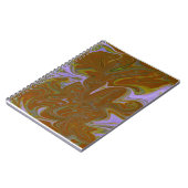 Carnet Marble Forms – Terracotta Warm Abstract (Côté gauche)