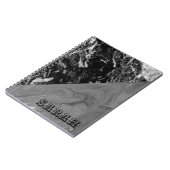 Carnet Marble noir (Côté gauche)